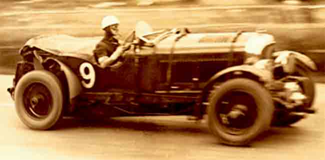 Bentley car which won the 1930 Le Mans 24 hour endurance race