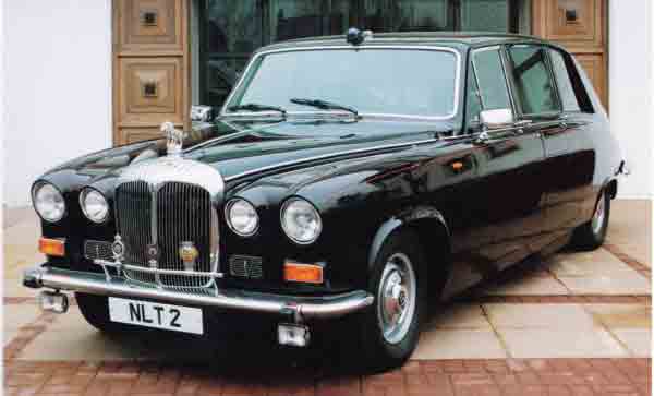 Daimler car used by the late Queen Mother of England